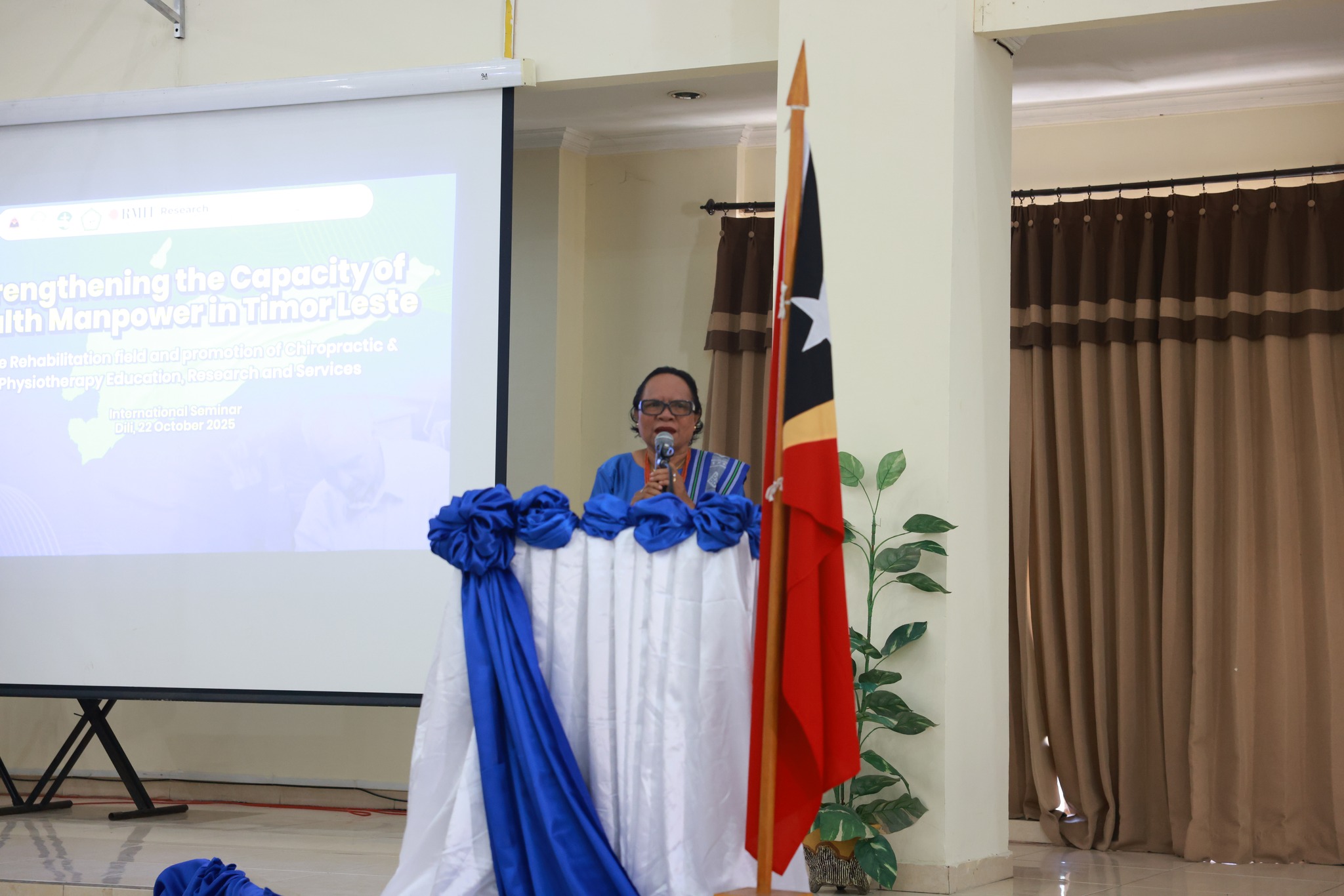 Ministra MSSI Abertura Semináriu Internasionál ba Reforsa Kapasidade